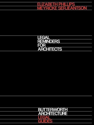 cover image of Legal Reminders for Architects